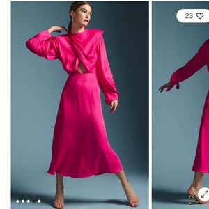 Farm Rio cutout maxi dress